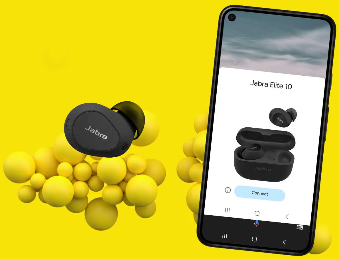 Casti JABRA Elite 10, True Wireless, Bluetooth, In-Ear, Microfon